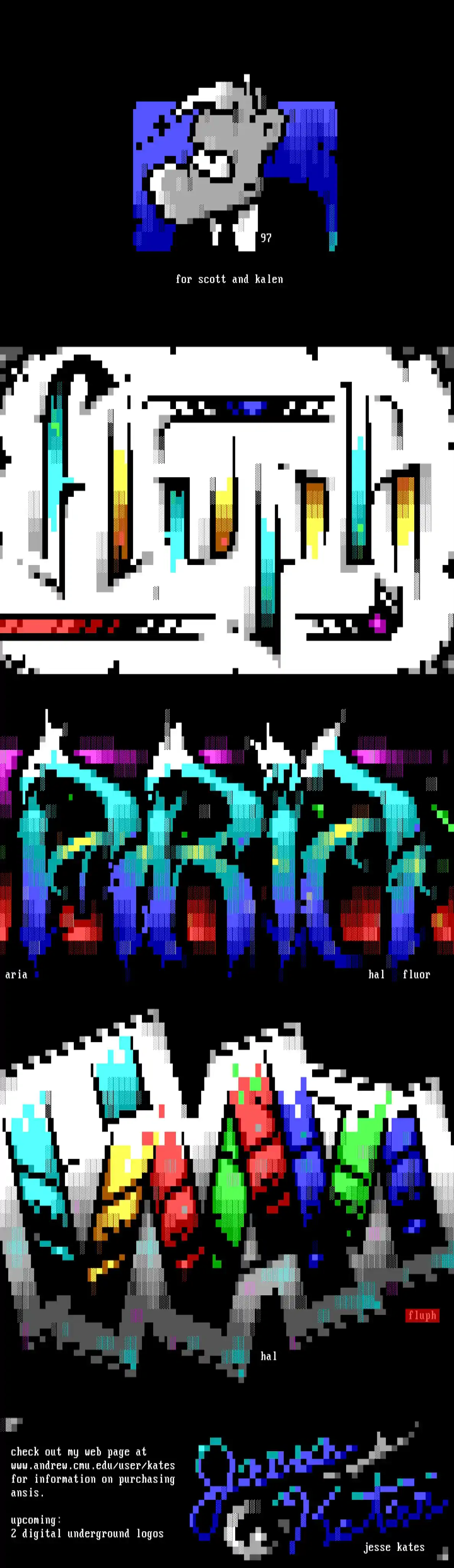 A stylized poster for the movie "Fear and Loathing in Las Vegas" featuring psychedelic artwork. Bold text in bright pink and purple sits above a distorted face.